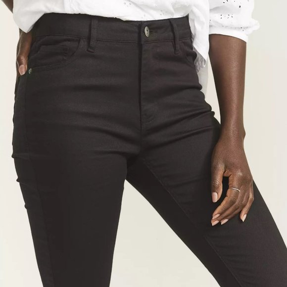 Fat Face - Skye Skinny Pants - Black - Size 6 - Picture 4 of 9